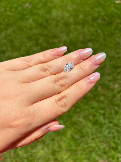 3.14Ct Oval Brilliant F VVS2 | Lab Grown Diamond